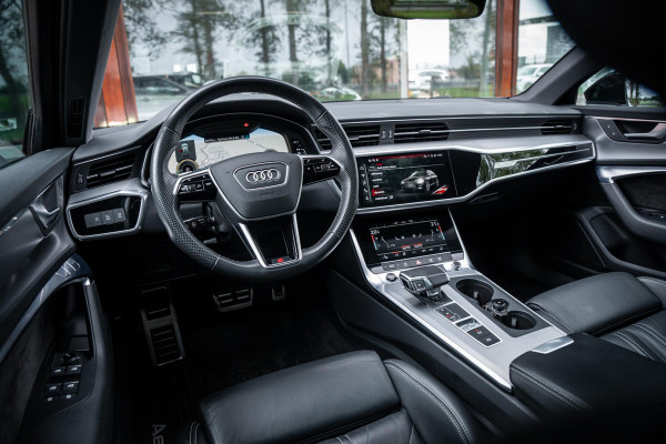 Audi A6 Avant 55 TFSI E quattro Competition S-line | Panoramadak | Stuur + stoelverwarming | Memory Seats | Leder | Appconnect |