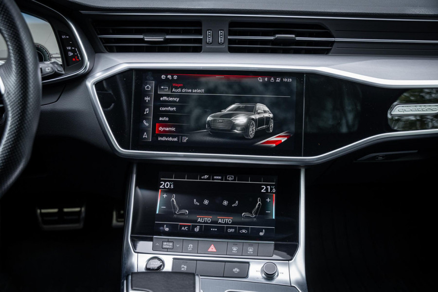 Audi A6 Avant 55 TFSI E quattro Competition S-line | Panoramadak | Stuur + stoelverwarming | Memory Seats | Leder | Appconnect |