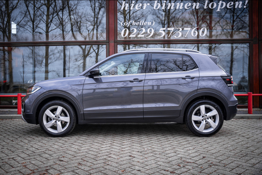Volkswagen T-Cross 1.5 TSI Style Automaat 150pk | Virtual cockpit | Led | Trekhaak | Adapt. Cruise | Stoelverwarming | Keyless |