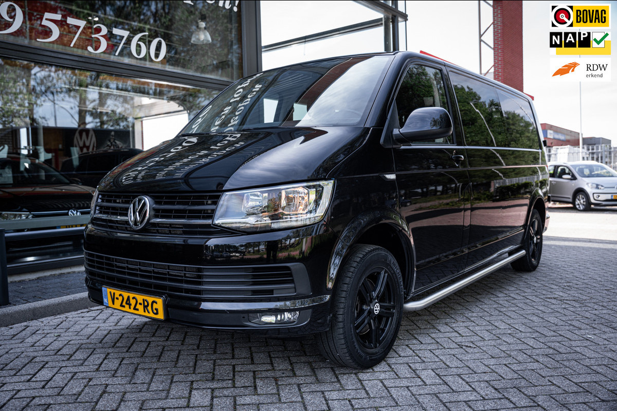 Volkswagen Transporter 2.0 TDI 150pk L2 Dubbel cabine DSG aut. | Trekhaak | Parkeerhulp | Navigatie |