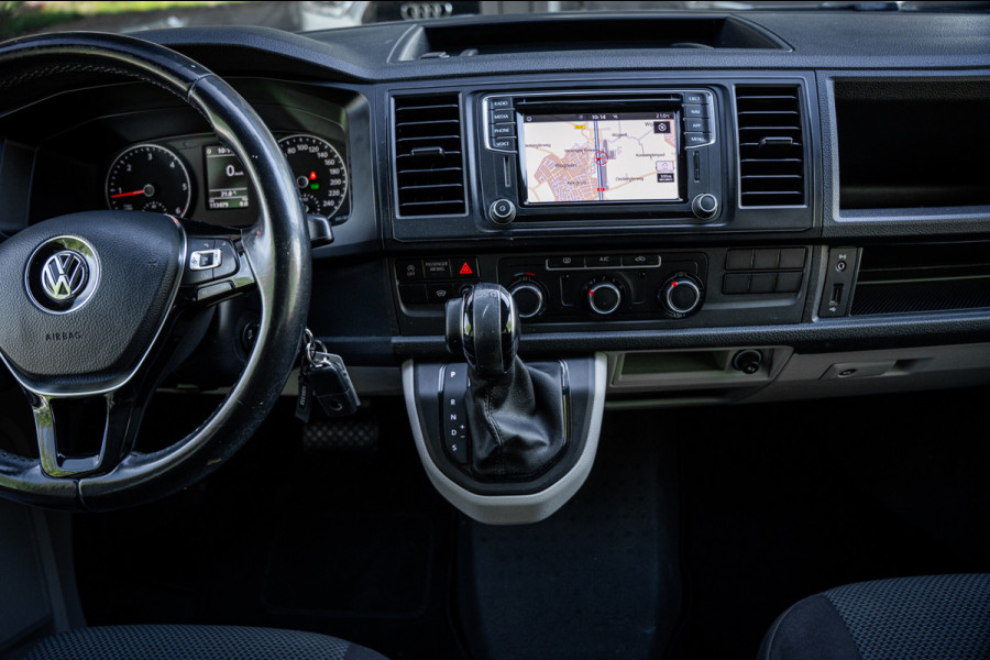 Volkswagen Transporter 2.0 TDI 150pk L2 Dubbel cabine DSG aut. | Trekhaak | Parkeerhulp | Navigatie |