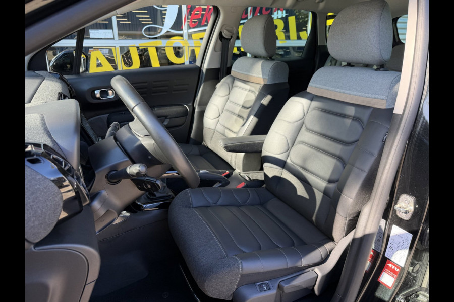 Citroën C3 Aircross 1.2 PureTech Shine Pack - Navigatie / Apple CarPlay I Airco I Leer I Sport velgen I LED I PDC I Dealer onderh.