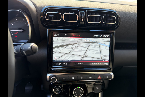 Citroën C3 Aircross 1.2 PureTech Shine Pack - Navigatie / Apple CarPlay I Airco I Leer I Sport velgen I LED I PDC I Dealer onderh.