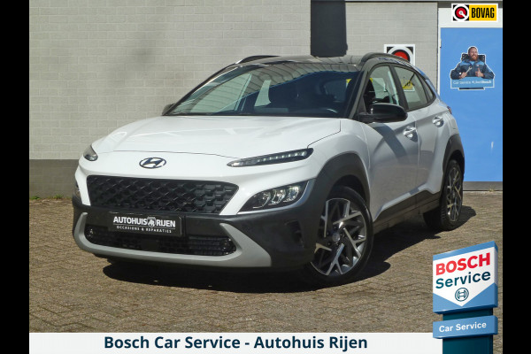 Hyundai Kona 1.6 GDI HEV Fashion|Navi|Keyless-Entry/Go|Two-Tone|Adaptive-Cruise|Stoel/Stuurverwarming|Dodehoekdetectie