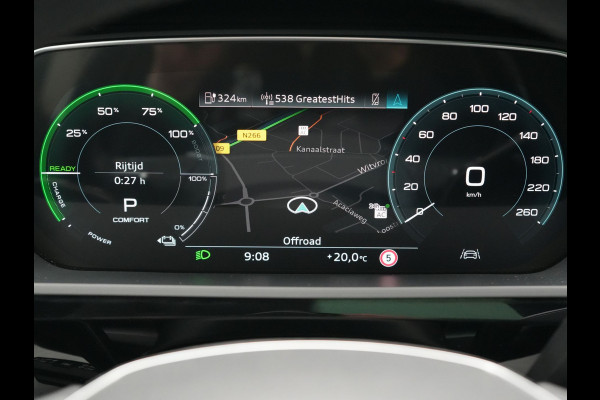 Audi Q8 e-tron 55 quattro Advanced Edition 115 kWh 408pk Dealer O.H | Panodak | Head Up | 360 Camera | Bang & Olufsen | Lederen Sportstoelen Massage & Memory | Stoelventilatie & Verwarming | Cruise Control | Keyless | Virtual | Navigatie | DAB | 21" L.M |