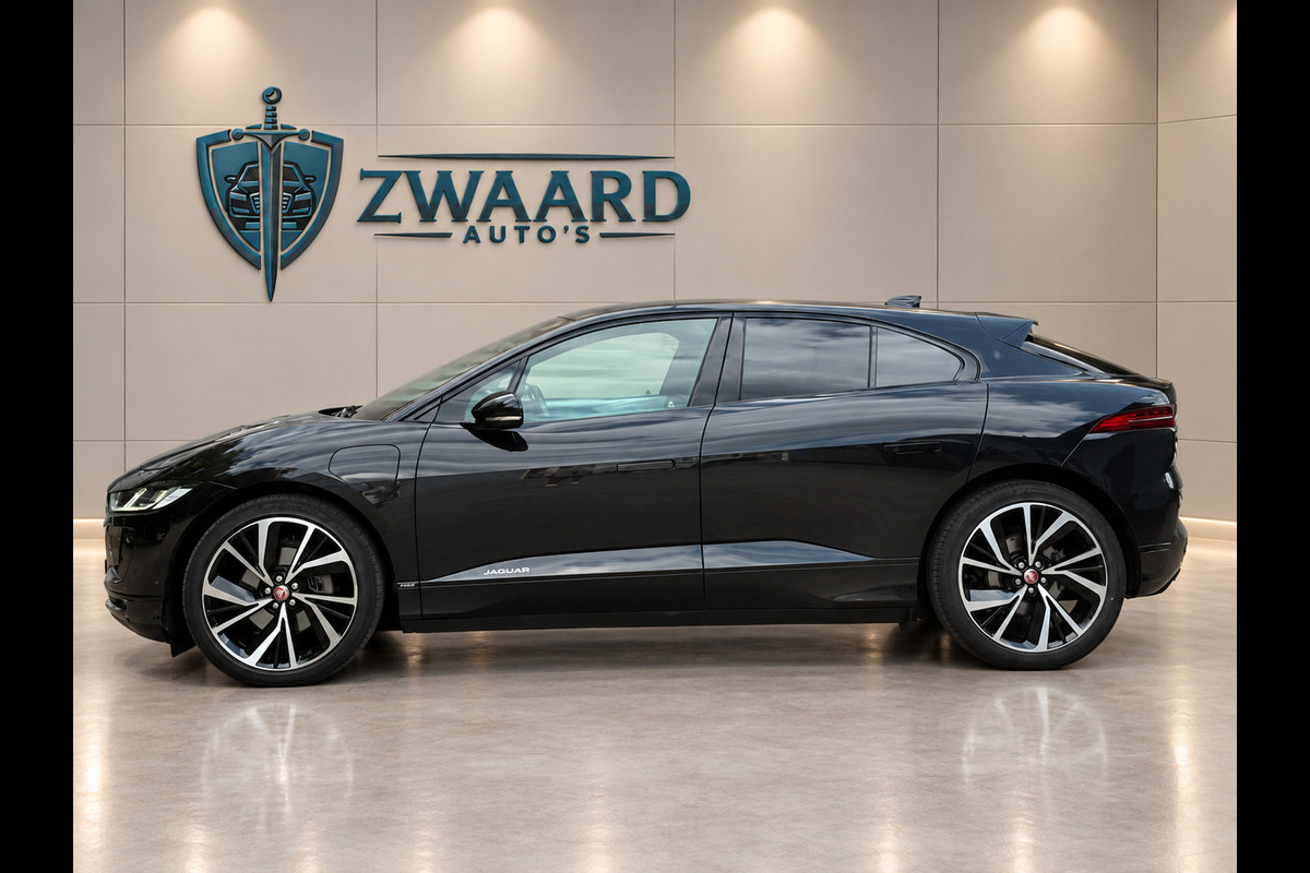 Jaguar I-PACE EV400 First Edition HSE 90 kWh l 84% SOH l Performance Stoelen l 22" velgen l Pano l Alcantara Stuur l Meridian