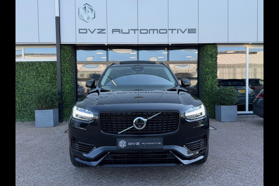 Volvo XC90 2.0 T8 Recharge AWD Ultra Dark | SOH 95% | Massage | Luchtvering | Alcantara | Trekhaak | BTW