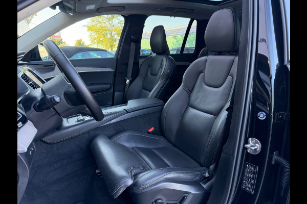Volvo XC90 2.0 T8 Recharge AWD Ultra Dark | SOH 95% | Massage | Luchtvering | Alcantara | Trekhaak | BTW