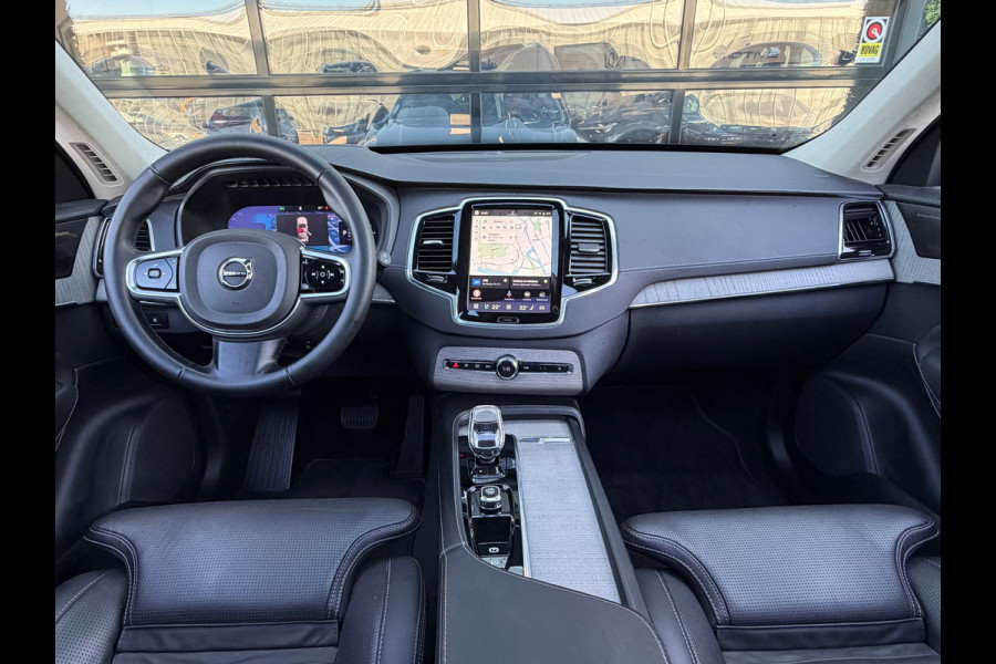 Volvo XC90 2.0 T8 Recharge AWD Ultra Dark | SOH 95% | Massage | Luchtvering | Alcantara | Trekhaak | BTW