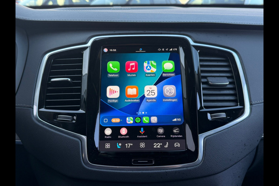 Volvo XC90 2.0 T8 Recharge AWD Ultra Dark | SOH 95% | Massage | Luchtvering | Alcantara | Trekhaak | BTW