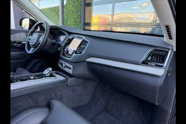 Volvo XC90 2.0 T8 Recharge AWD Ultra Dark | SOH 95% | Massage | Luchtvering | Alcantara | Trekhaak | BTW
