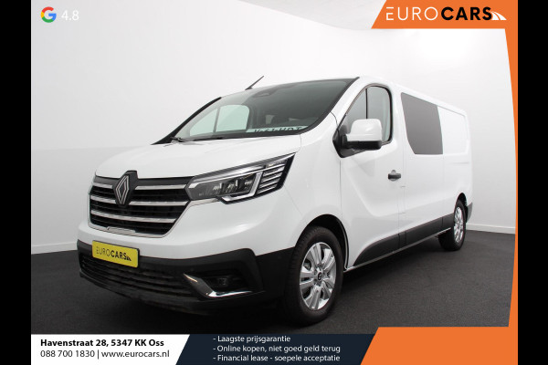 Renault Trafic 2.0 Blue dCi 150 EDC T30 L2H1 Advance Dubbele cabine Navigatie Airco Lichtmetalen velgen Betimmering Trekhaak Camera Parkeer sensoren Dab