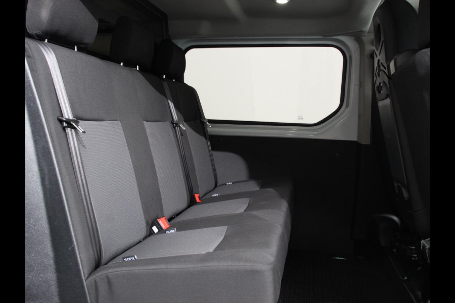 Renault Trafic 2.0 Blue dCi 150 EDC T30 L2H1 Advance Dubbele cabine Navigatie Airco Lichtmetalen velgen Betimmering Trekhaak Camera Parkeer sensoren Dab