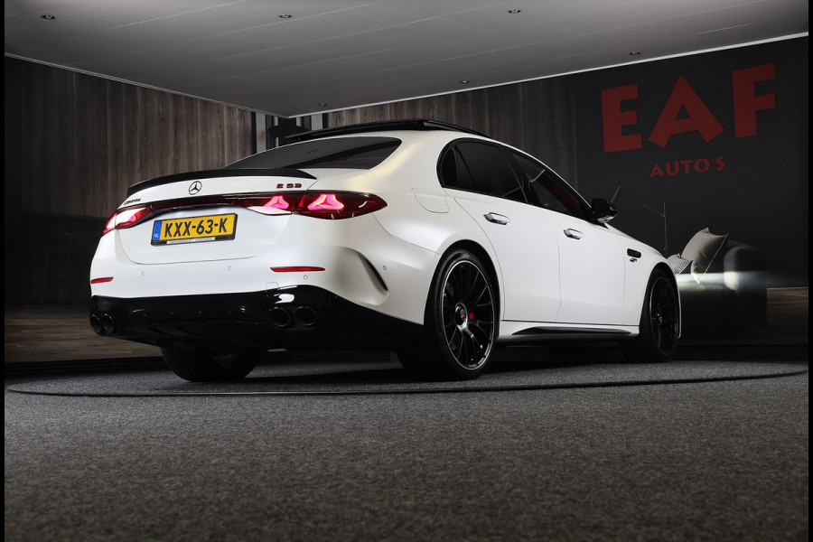 Mercedes-Benz E-Klasse AMG 53 4MATIC+ Night Edition / Hyperscreen / Head Up / Burmester4D / 360 Camera / 4W Sturing / Pano