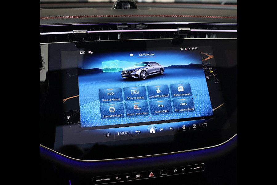 Mercedes-Benz E-Klasse AMG 53 4MATIC+ Night Edition / Hyperscreen / Head Up / Burmester4D / 360 Camera / 4W Sturing / Pano