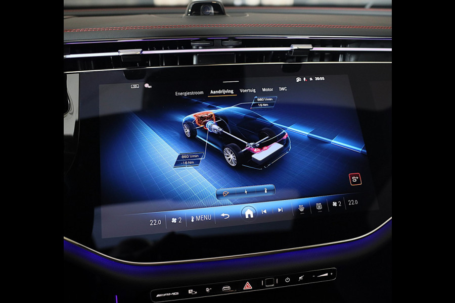 Mercedes-Benz E-Klasse AMG 53 4MATIC+ Night Edition / Hyperscreen / Head Up / Burmester4D / 360 Camera / 4W Sturing / Pano