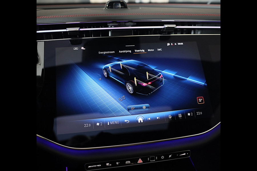 Mercedes-Benz E-Klasse AMG 53 4MATIC+ Night Edition / Hyperscreen / Head Up / Burmester4D / 360 Camera / 4W Sturing / Pano