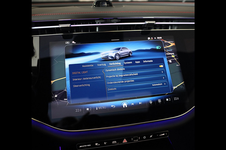 Mercedes-Benz E-Klasse AMG 53 4MATIC+ Night Edition / Hyperscreen / Head Up / Burmester4D / 360 Camera / 4W Sturing / Pano