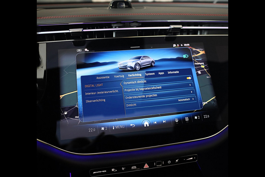 Mercedes-Benz E-Klasse AMG 53 4MATIC+ Night Edition / Hyperscreen / Head Up / Burmester4D / 360 Camera / 4W Sturing / Pano