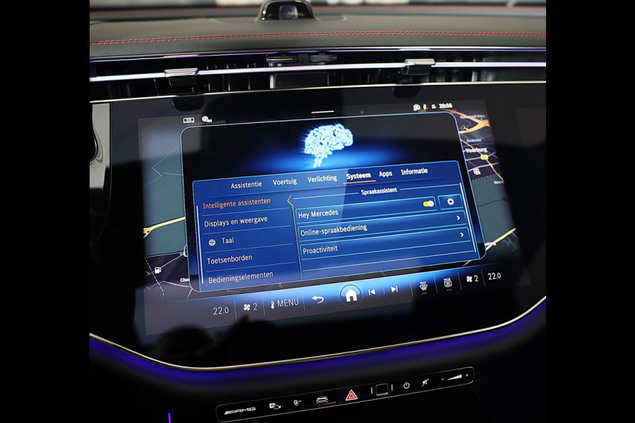 Mercedes-Benz E-Klasse AMG 53 4MATIC+ Night Edition / Hyperscreen / Head Up / Burmester4D / 360 Camera / 4W Sturing / Pano