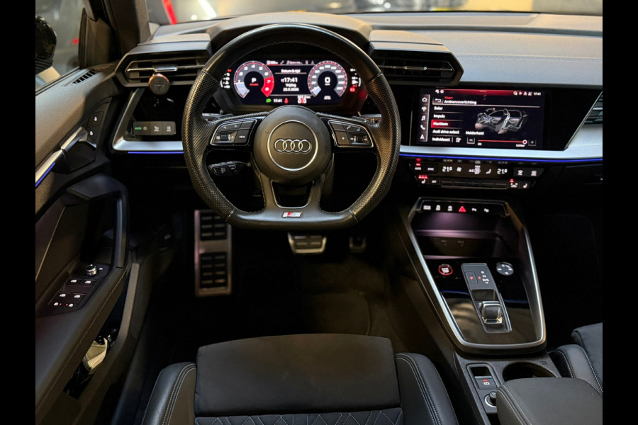 Audi S3 Sportback 2.0 TFSI S3 quattro |PANORAMADAK|MATRIXLED|310PK|DEALER ONDERHOUDEN|SFEERVERLICHTING|CARPLAY|CAMERA|VOL!