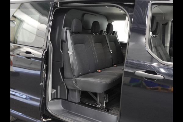 Ford Transit Custom 300 2.0 TDCI L2H1 Trend Dubbele Cabine Nieuw Model Trekhaak Navigatie Apple CarPlay Android Auto Camera Parkeerhulp Adaptive Cruise Control Climate Control Lichtmetalen velgen