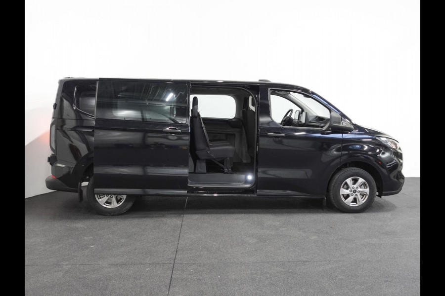 Ford Transit Custom 300 2.0 TDCI L2H1 Trend Dubbele Cabine Nieuw Model Trekhaak Navigatie Apple CarPlay Android Auto Camera Parkeerhulp Adaptive Cruise Control Climate Control Lichtmetalen velgen