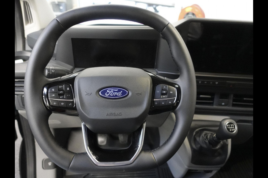 Ford Transit Custom 300 2.0 TDCI L2H1 Trend Dubbele Cabine Nieuw Model Trekhaak Navigatie Apple CarPlay Android Auto Camera Parkeerhulp Adaptive Cruise Control Climate Control Lichtmetalen velgen