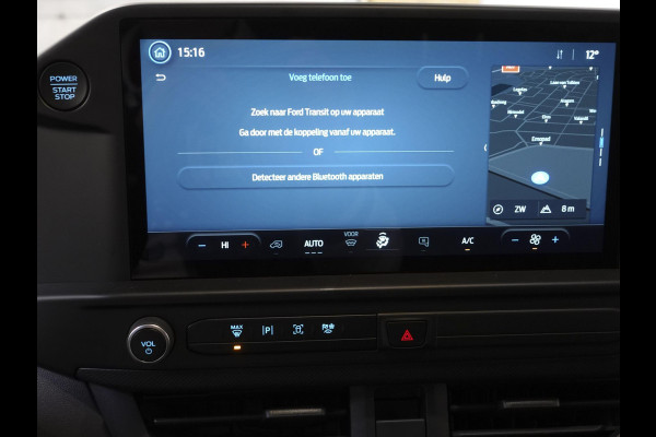 Ford Transit Custom 300 2.0 TDCI L2H1 Trend Dubbele Cabine Nieuw Model Trekhaak Navigatie Apple CarPlay Android Auto Camera Parkeerhulp Adaptive Cruise Control Climate Control Lichtmetalen velgen