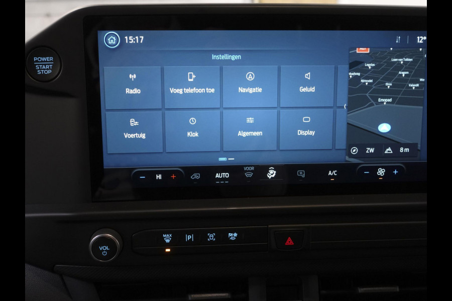 Ford Transit Custom 300 2.0 TDCI L2H1 Trend Dubbele Cabine Nieuw Model Trekhaak Navigatie Apple CarPlay Android Auto Camera Parkeerhulp Adaptive Cruise Control Climate Control Lichtmetalen velgen