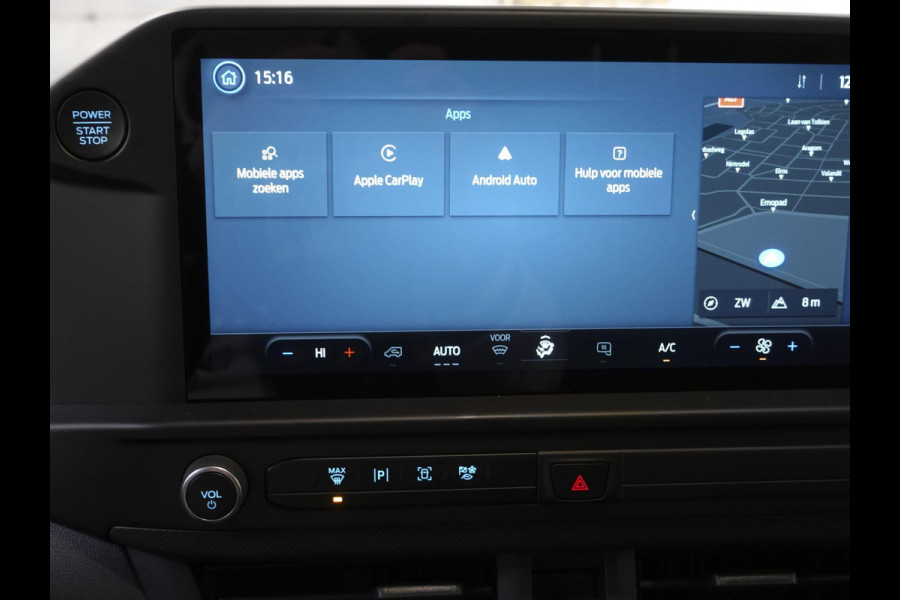 Ford Transit Custom 300 2.0 TDCI L2H1 Trend Dubbele Cabine Nieuw Model Trekhaak Navigatie Apple CarPlay Android Auto Camera Parkeerhulp Adaptive Cruise Control Climate Control Lichtmetalen velgen