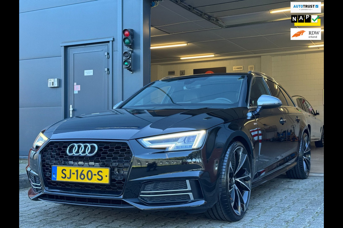 Audi A4 Avant S-LINE / NAP !! / PANO / CRUISE / CLIMATE / FLIPPERS / P.SENSOREN / BLUETOOTH / LEDER-ALCANTARA / ISOFIX / 20 INCH !