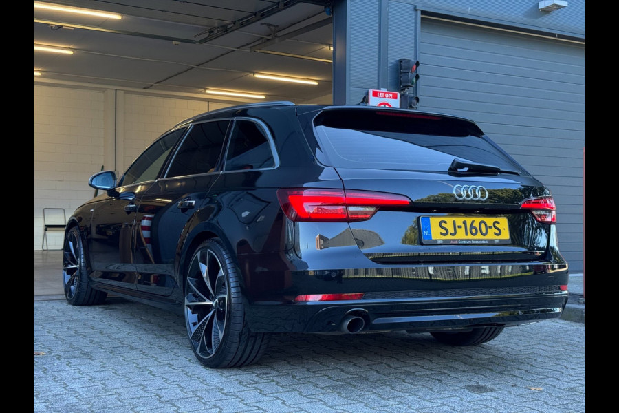 Audi A4 Avant S-LINE / NAP !! / PANO / CRUISE / CLIMATE / FLIPPERS / P.SENSOREN / BLUETOOTH / LEDER-ALCANTARA / ISOFIX / 20 INCH !
