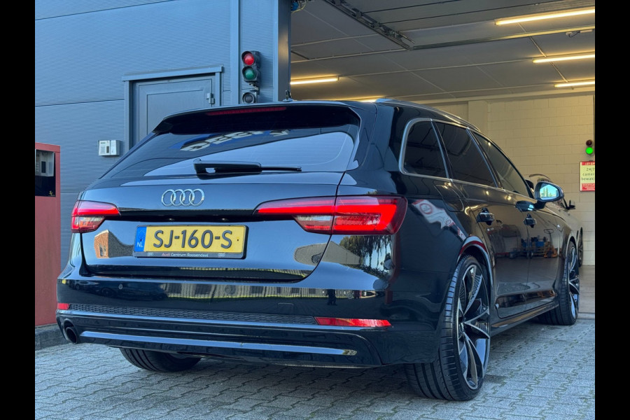 Audi A4 Avant S-LINE / NAP !! / PANO / CRUISE / CLIMATE / FLIPPERS / P.SENSOREN / BLUETOOTH / LEDER-ALCANTARA / ISOFIX / 20 INCH !