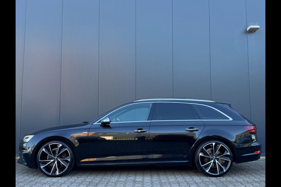 Audi A4 Avant S-LINE / NAP !! / PANO / CRUISE / CLIMATE / FLIPPERS / P.SENSOREN / BLUETOOTH / LEDER-ALCANTARA / ISOFIX / 20 INCH !