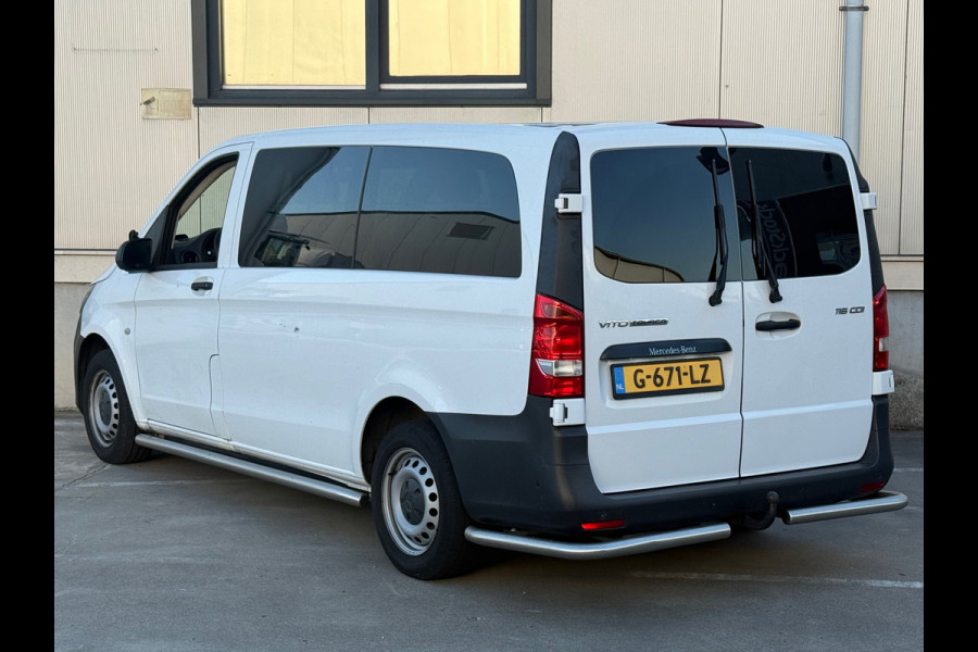 Mercedes-Benz Vito Tourer 116 CDI Pro Lang / 8 zitplaatsen kenteken / Ideaal Camper Bouw / Automaat / Inruil mog.