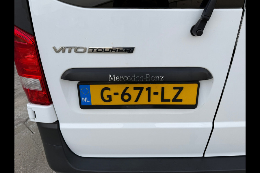 Mercedes-Benz Vito Tourer 116 CDI Pro Lang / 8 zitplaatsen kenteken / Ideaal Camper Bouw / Automaat / Inruil mog.