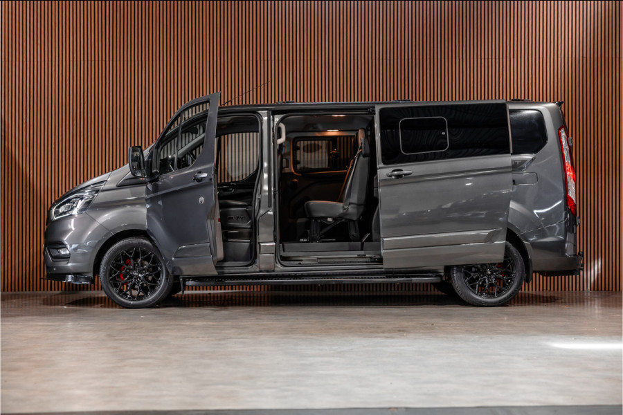 Ford Transit Custom 300 2.0 TDCI 170 PK L2H1 Limited DC | ACC | Elek stoelen | Lederen bekleding | Navigatie | CarPlay | Camera | Trekhaak | Orig. NL auto | Nieuwe APK
