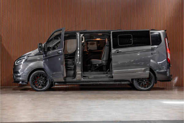 Ford Transit Custom 300 2.0 TDCI 170 PK L2H1 Limited DC | ACC | Elek stoelen | Lederen bekleding | Navigatie | CarPlay | Camera | Trekhaak | Orig. NL auto | Nieuwe APK