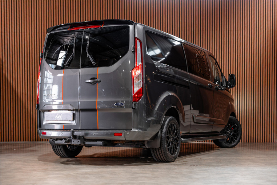 Ford Transit Custom 300 2.0 TDCI 170 PK L2H1 Limited DC | ACC | Elek stoelen | Lederen bekleding | Navigatie | CarPlay | Camera | Trekhaak | Orig. NL auto | Nieuwe APK