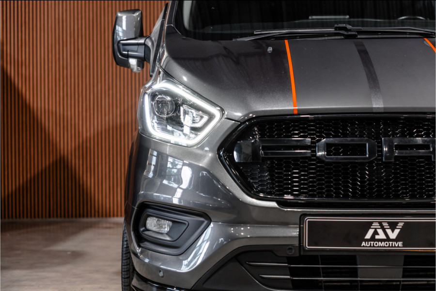 Ford Transit Custom 300 2.0 TDCI 170 PK L2H1 Limited DC | ACC | Elek stoelen | Lederen bekleding | Navigatie | CarPlay | Camera | Trekhaak | Orig. NL auto | Nieuwe APK