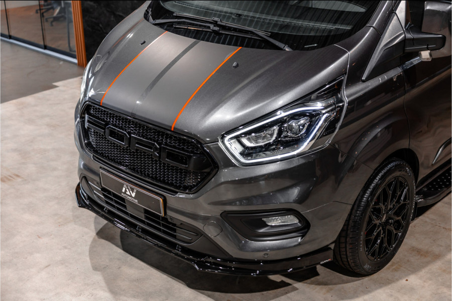 Ford Transit Custom 300 2.0 TDCI 170 PK L2H1 Limited DC | ACC | Elek stoelen | Lederen bekleding | Navigatie | CarPlay | Camera | Trekhaak | Orig. NL auto | Nieuwe APK