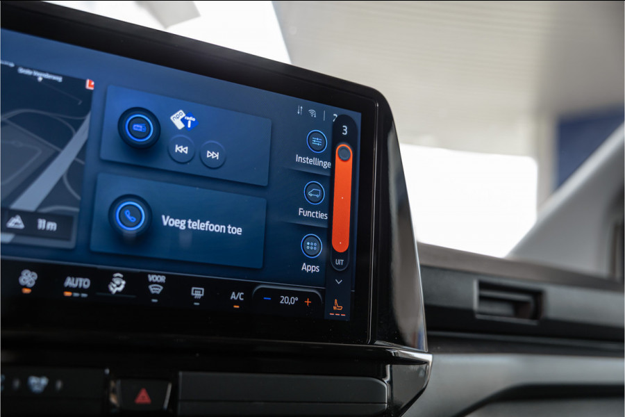 Ford Transit Custom 320 2.0 TDCI 170 PK Sport AWD | ACC | 360 Camera | Trekhaak | Blind Spot | Elek stoelen | CarPlay | Camera | Stoelverwarming | DAB | 3-Zitter | Dealer onderhouden | BPM Vrij