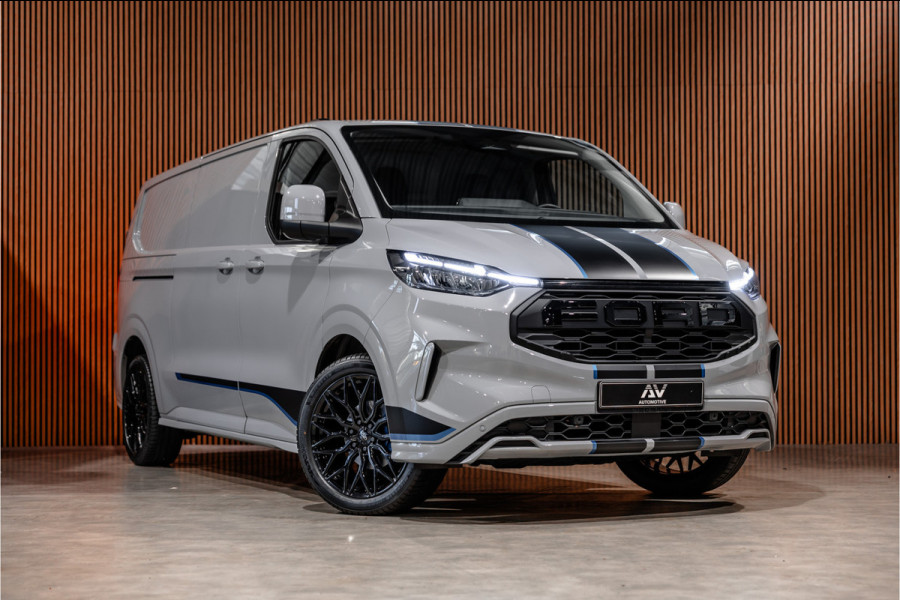 Ford Transit Custom 300 2.0 TDCI L2H1 Sport | L+R Schuifdeur | Bang & Olufsen | ACC | Blind Spot | Elek stoelen | CarPlay | Navigatie | LED | DAB | Stoelverwarming | Trekhaak | Dealer onderhouden | Verlengde fabrieksgarantie | BPM Vrij