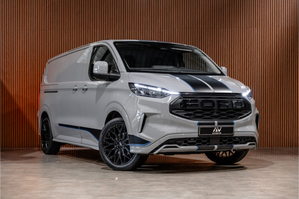 Ford Transit Custom 300 2.0 TDCI L2H1 Sport | L+R Schuifdeur | Bang & Olufsen | ACC | Blind Spot | Elek stoelen | CarPlay | Navigatie | LED | DAB | Stoelverwarming | Trekhaak | Dealer onderhouden | Verlengde fabrieksgarantie | BPM Vrij