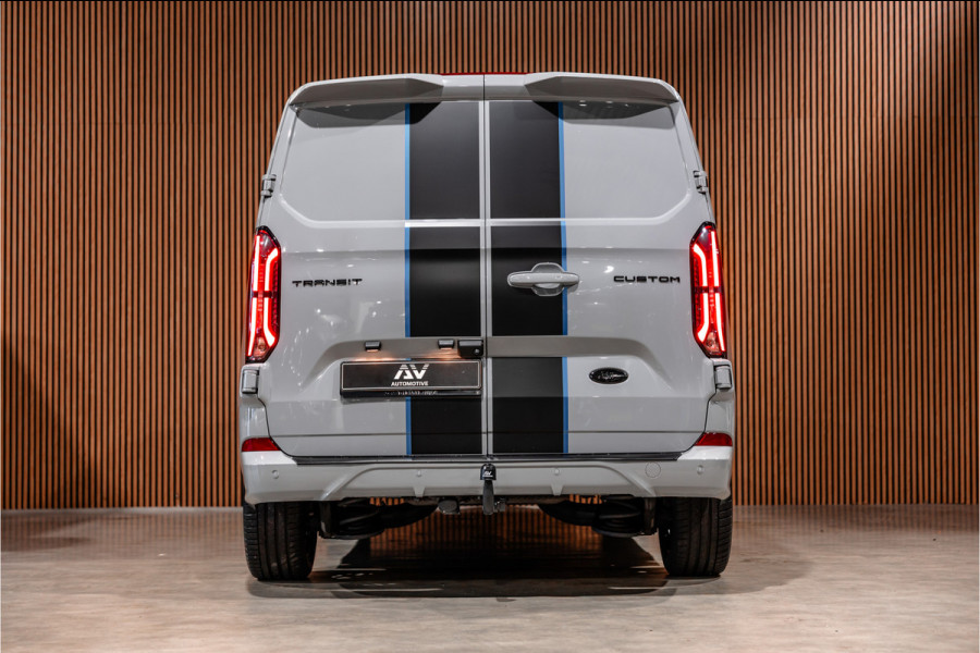 Ford Transit Custom 300 2.0 TDCI L2H1 Sport | L+R Schuifdeur | Bang & Olufsen | ACC | Blind Spot | Elek stoelen | CarPlay | Navigatie | LED | DAB | Stoelverwarming | Trekhaak | Dealer onderhouden | Verlengde fabrieksgarantie | BPM Vrij