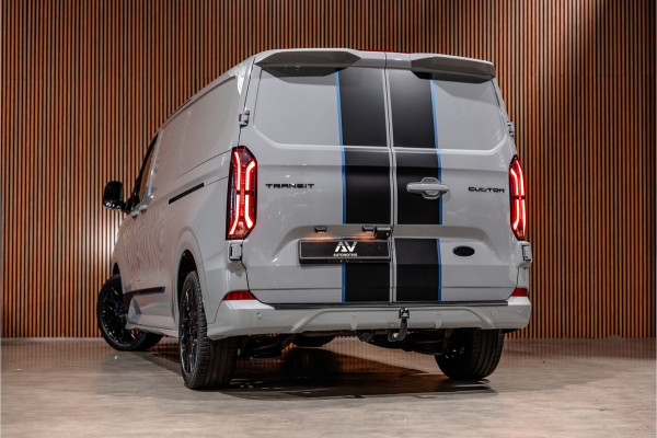 Ford Transit Custom 300 2.0 TDCI L2H1 Sport | L+R Schuifdeur | Bang & Olufsen | ACC | Blind Spot | Elek stoelen | CarPlay | Navigatie | LED | DAB | Stoelverwarming | Trekhaak | Dealer onderhouden | Verlengde fabrieksgarantie | BPM Vrij