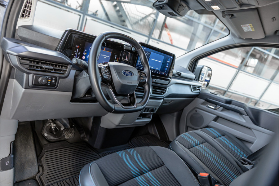 Ford Transit Custom 300 2.0 TDCI L2H1 Sport | L+R Schuifdeur | Bang & Olufsen | ACC | Blind Spot | Elek stoelen | CarPlay | Navigatie | LED | DAB | Stoelverwarming | Trekhaak | Dealer onderhouden | Verlengde fabrieksgarantie | BPM Vrij