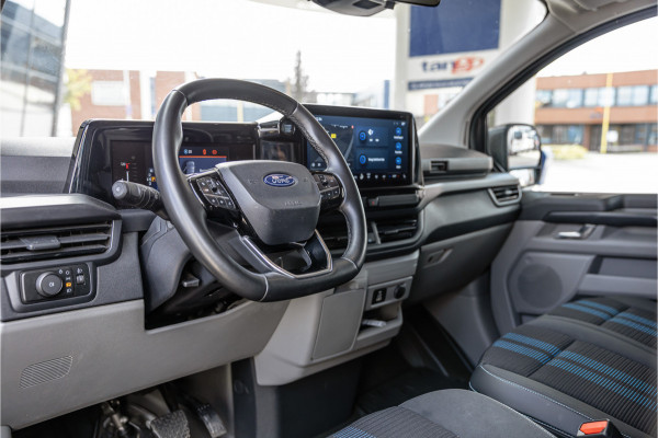Ford Transit Custom 300 2.0 TDCI L2H1 Sport | L+R Schuifdeur | Bang & Olufsen | ACC | Blind Spot | Elek stoelen | CarPlay | Navigatie | LED | DAB | Stoelverwarming | Trekhaak | Dealer onderhouden | Verlengde fabrieksgarantie | BPM Vrij