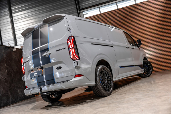 Ford Transit Custom 300 2.0 TDCI L2H1 Sport | L+R Schuifdeur | Bang & Olufsen | ACC | Blind Spot | Elek stoelen | CarPlay | Navigatie | LED | DAB | Stoelverwarming | Trekhaak | Dealer onderhouden | Verlengde fabrieksgarantie | BPM Vrij
